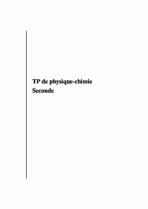 [PDF] TP de physique-chimie Seconde - ph-suetfr