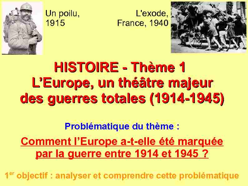 [PDF] Thème 1 LEurope un théâtre majeur des guerres totales (1914-1945)