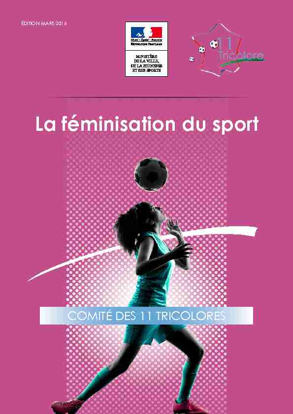 [PDF] La féminisation du sport - FFBaD