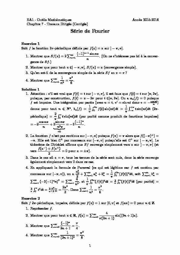 [PDF] Série de Fourier - LIPN
