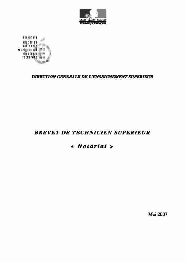 [PDF] « Notariat » - Espace pédagogique - Académie de Poitiers