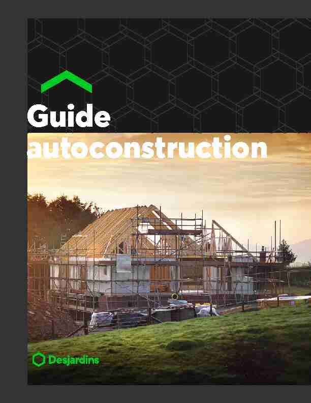 Guide autoconstruction