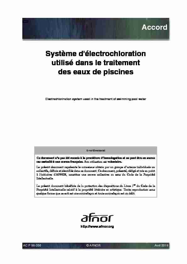 [PDF] Système délectrochloration utilisé dans le traitement des eaux de