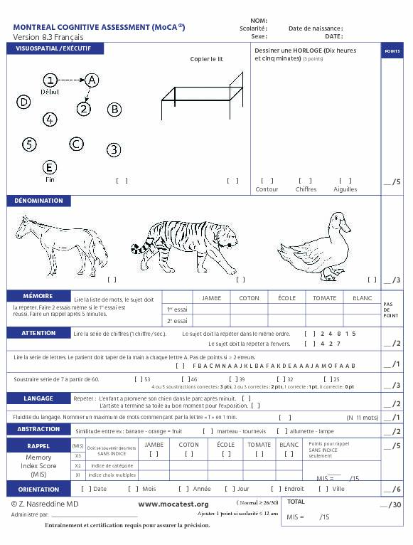 montreal cognitive assessment moca spanish pdf