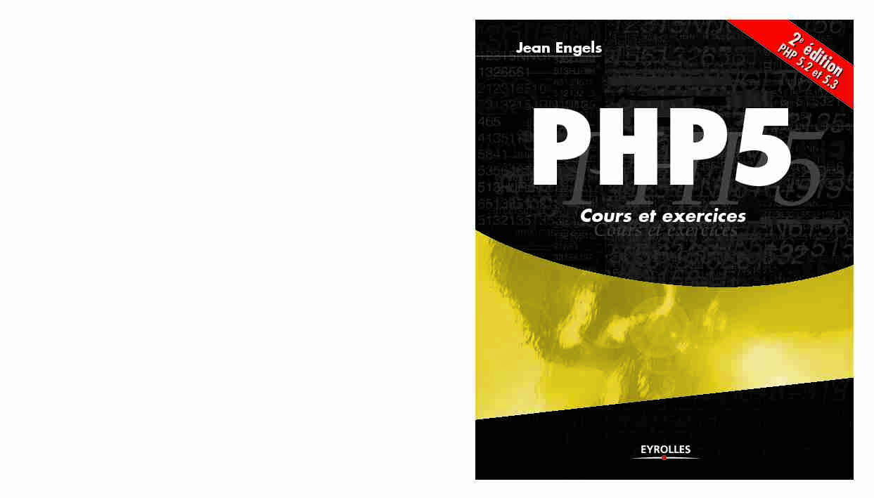 PHP5 cours et exercices