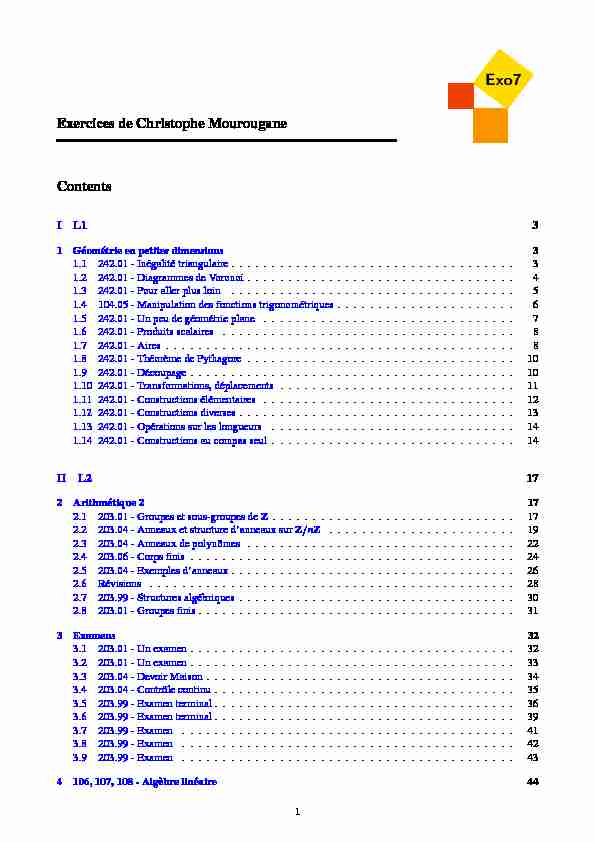 [PDF] [PDF] Exo7 - Exercices de mathématiques