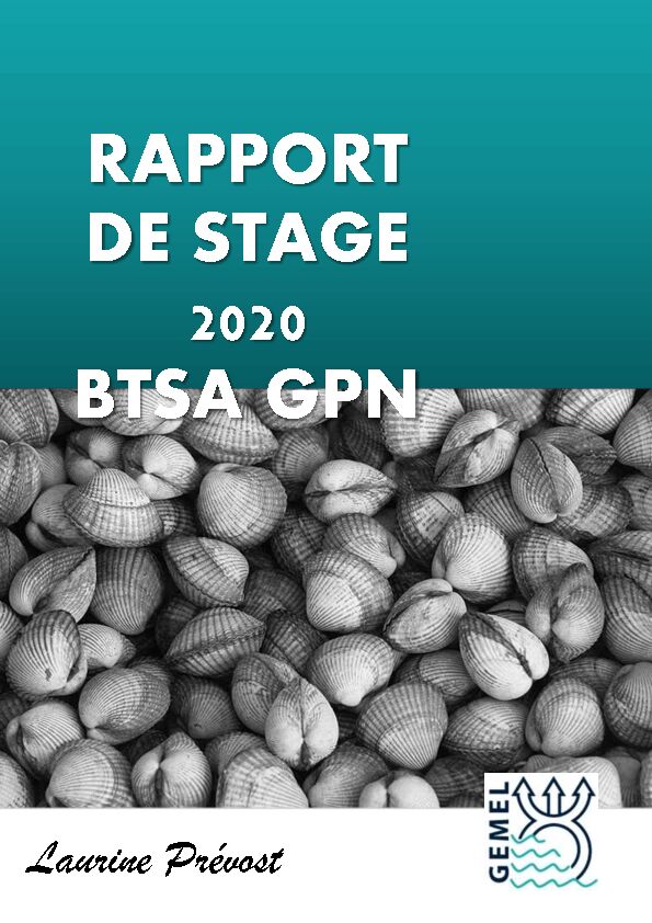 [PDF] RAPPORT DE STAGE 2020 BTSA GPN - Gemel