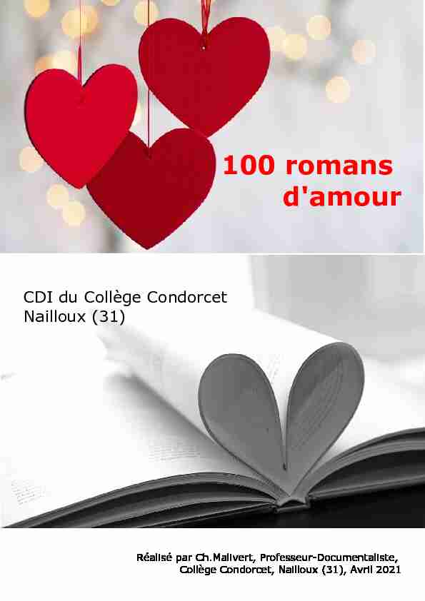 100 romans damour