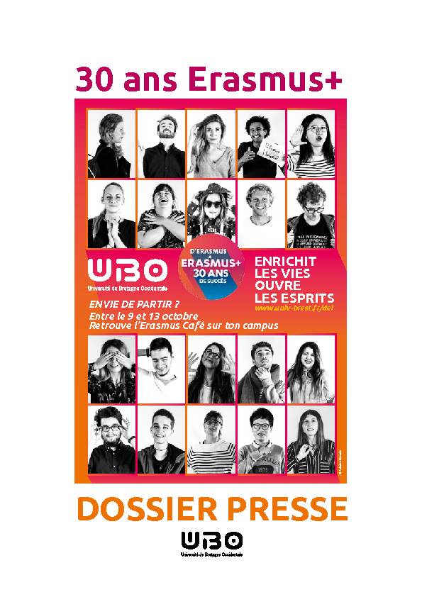 [PDF] 30 ans Erasmus  - UBO