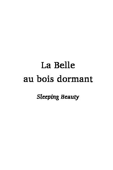 Searches related to la belle au bois dormant perrault pdf filetype:pdf