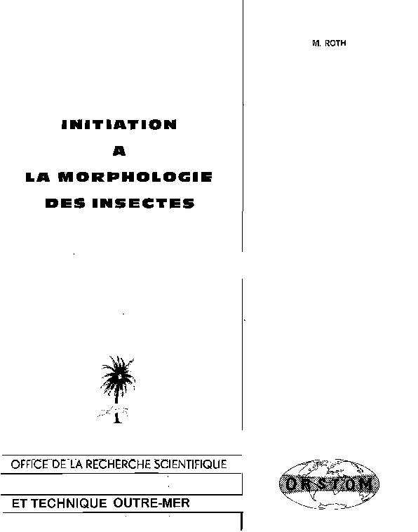 [PDF] Initiation à la morphologie des insectes - CORE