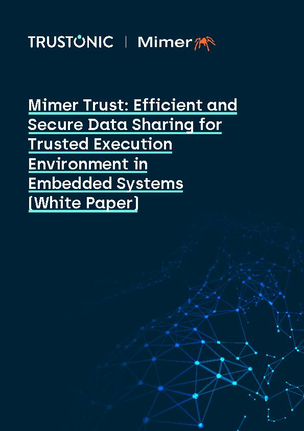 Mimer Trust: Efficient and Secure Data Sharing for Trusted