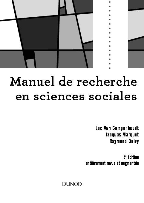 Manuel de recherche en sciences sociales - Dunod