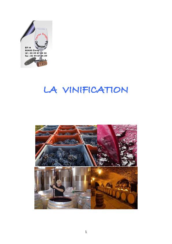 Searches related to comment faire la fermentation malolactique filetype:pdf