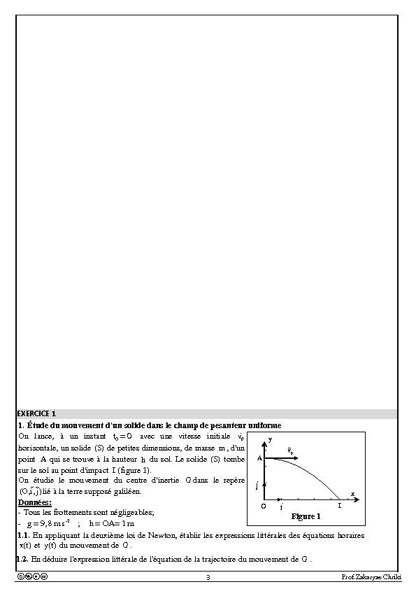 [PDF] Figure 1 1 Étude du mouvement dun solide dans le champ de