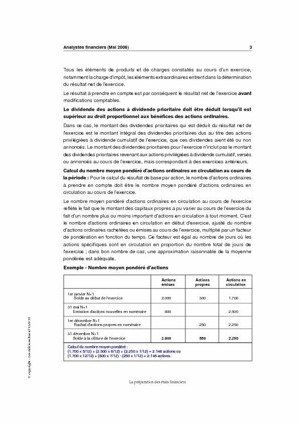 [PDF] Analystes financiers (Mai 2006) 3 - Procomptablecom
