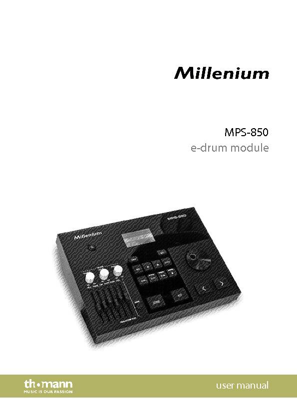 MPS-850 e-drum module - Musikhaus Thomann