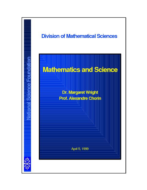 Mathematics and Science - NSF