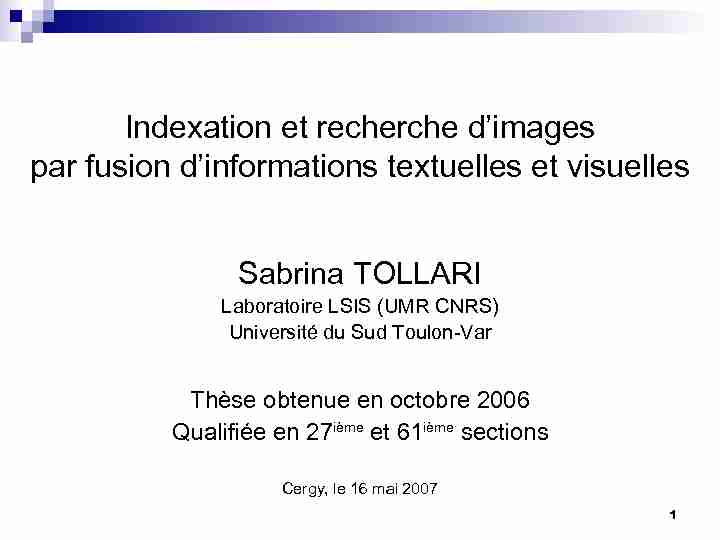 Searches related to indexation et recherche d images filetype:pdf