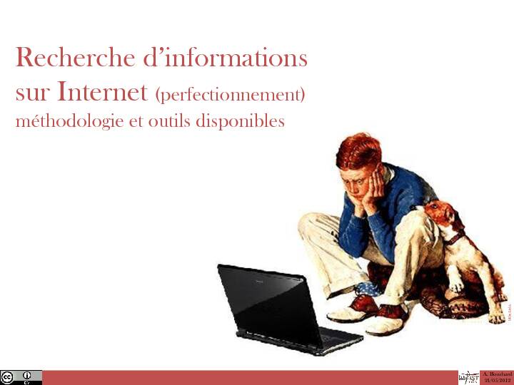 [PDF] Recherche dinformations sur Internet (perfectionnement) - Enssib