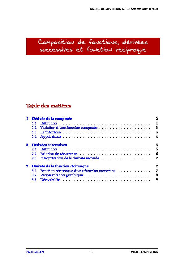 [PDF] Composition de fonctions dérivées successives et fonction réciproque