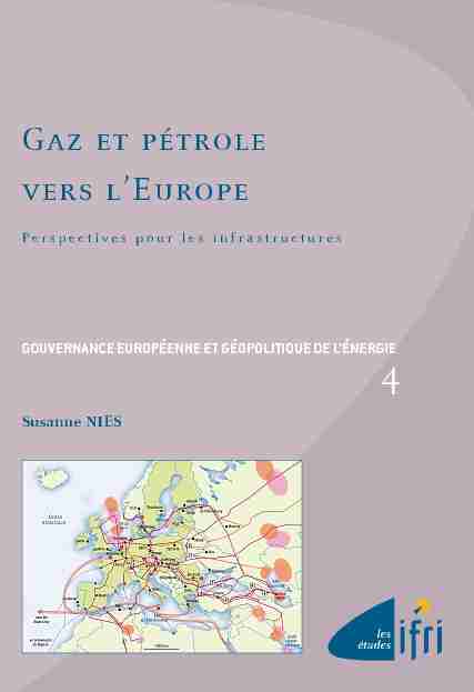 Gaz et pétrole vers lEurope
