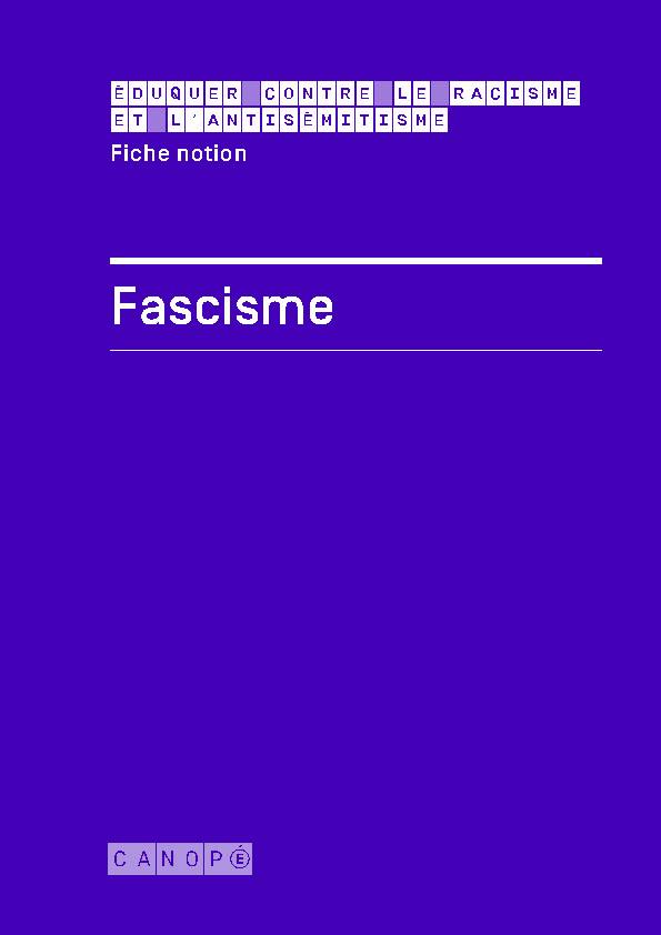 [PDF] Fascisme