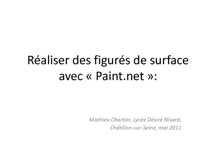 [PDF] Utiliser Paintnet - Histoire-géographie Dijon