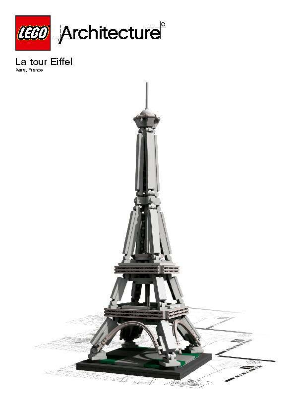 [PDF] La tour Eiffel - Lego