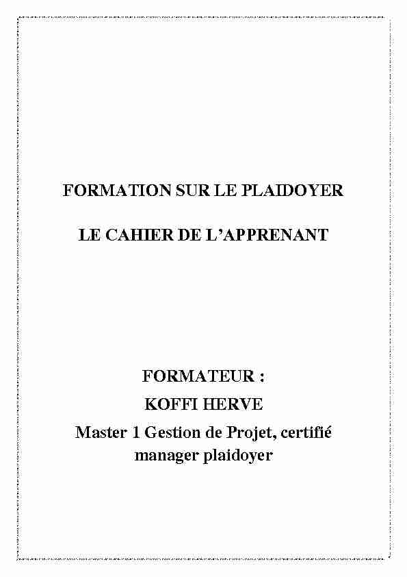 [PDF] MODULE-DE-FORMATION-SUR-LE-PLAIDOYERpdf