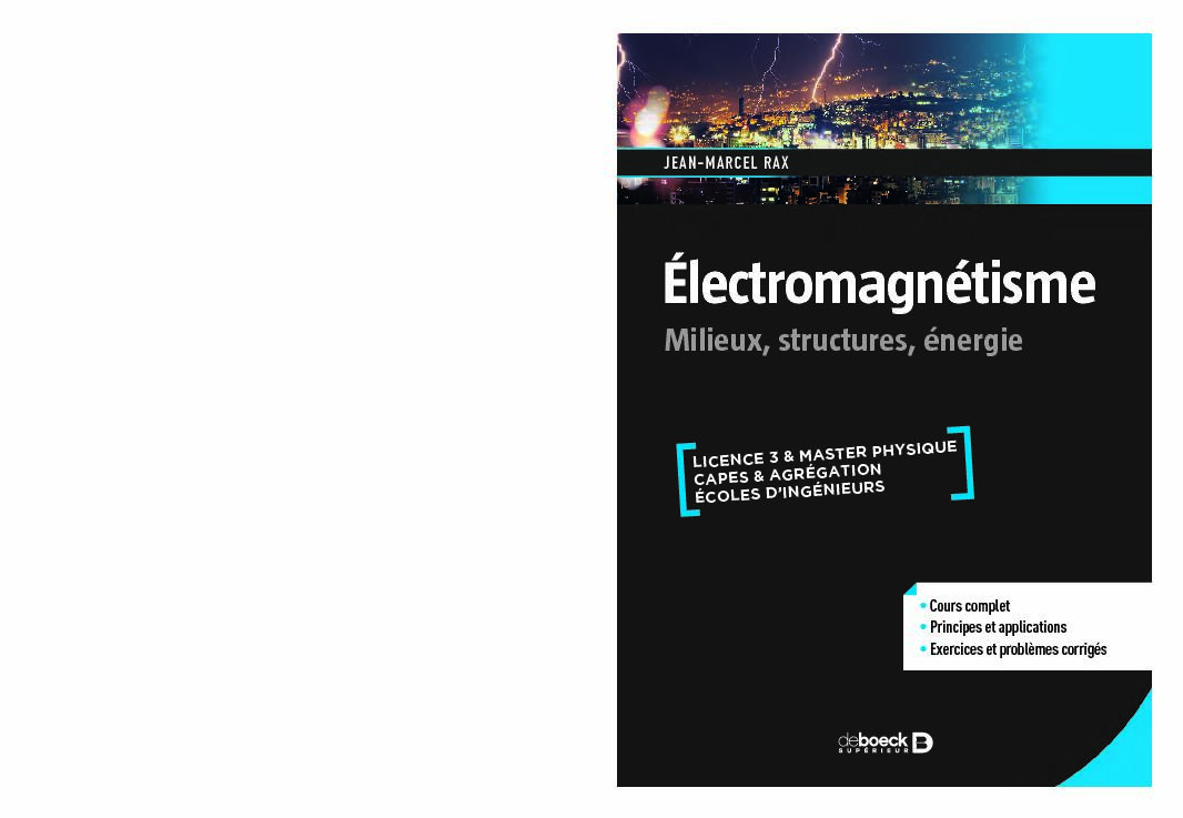 [PDF] Électromagnétisme
