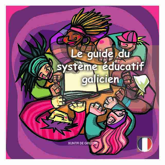 Le guide du système éducatif galicien