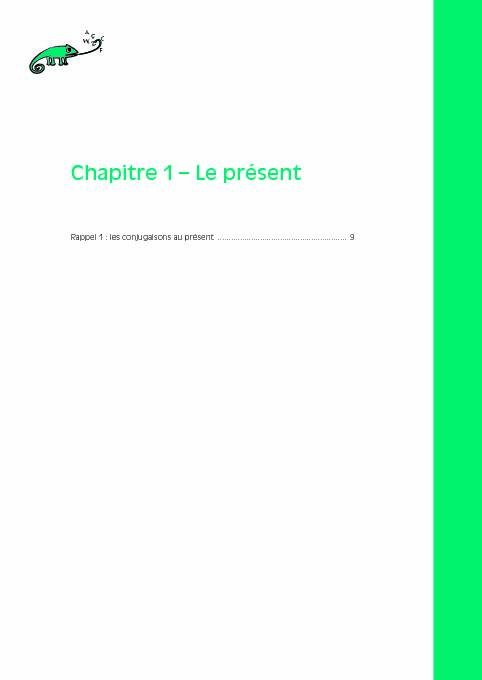 [PDF] Chapitre 1 – Le présent - Editions Ecole Polytechnique