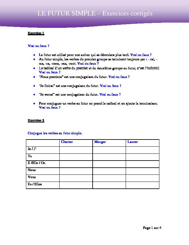 Searches related to exercices corrigés d anglais pdf filetype:pdf