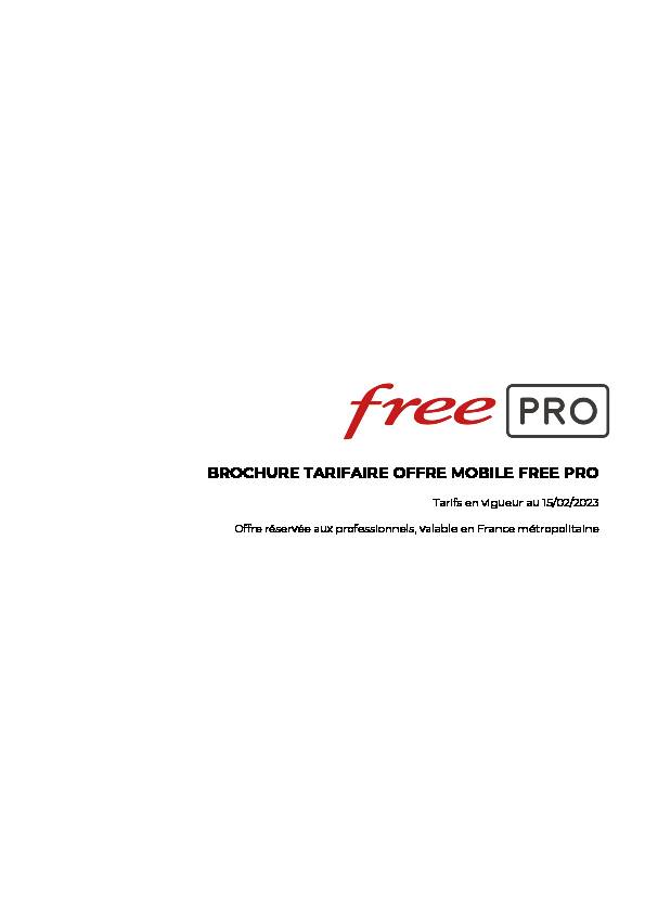 BT Offre Free Pro mobile 230101