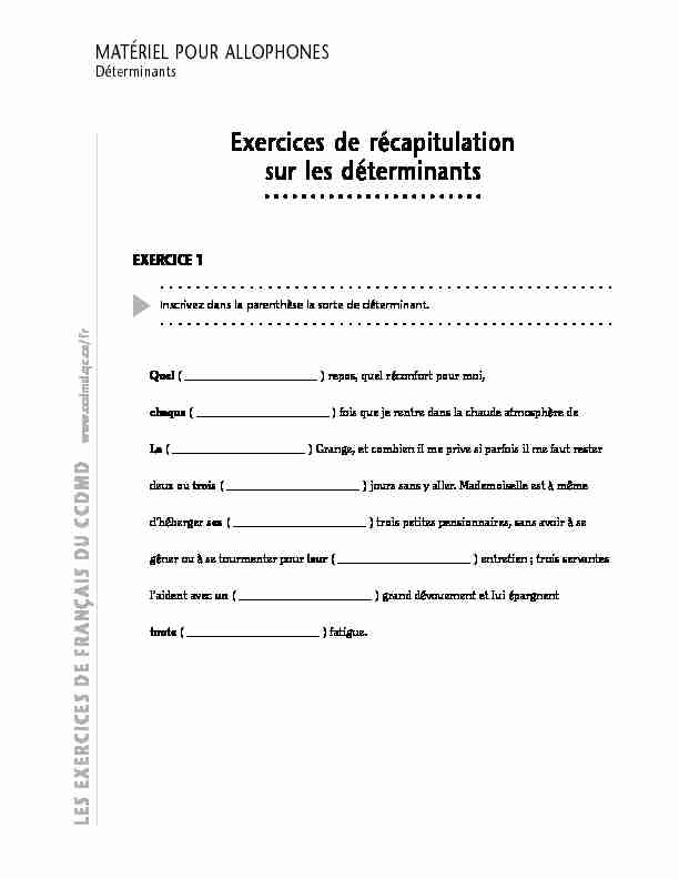 Searches related to exercices sur les procédés explicatifs 1as filetype:pdf