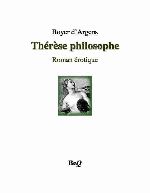 Thérèse philosophe