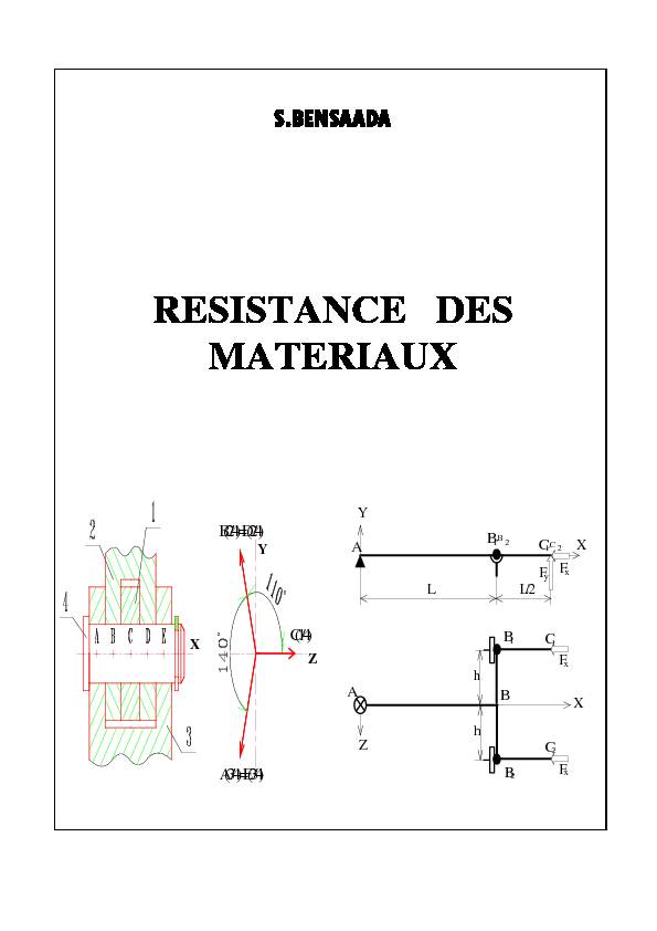 [PDF] RESISTANCE DES MATERIAUX - univ-biskra