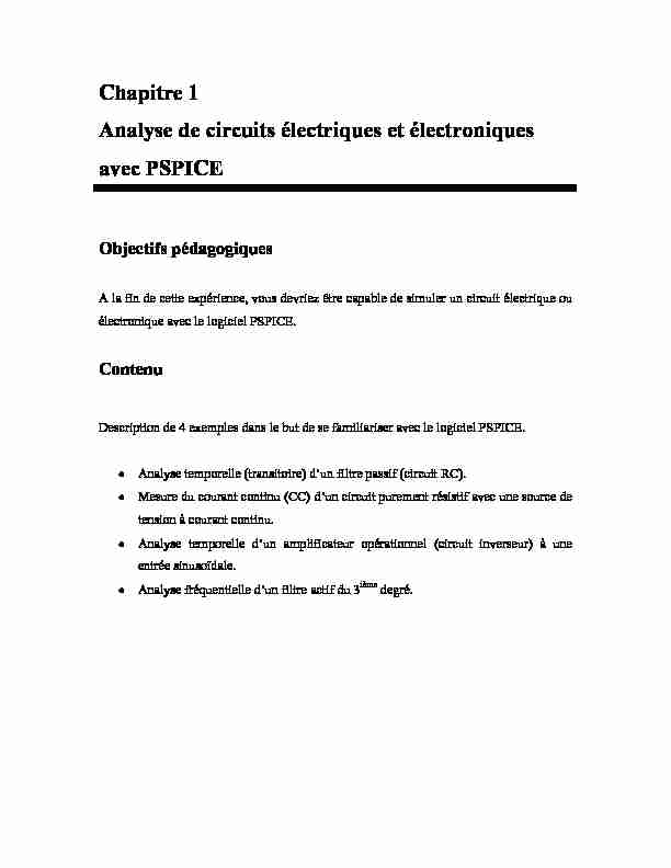 Searches related to cours de mesure electrique et electronique pdf filetype:pdf