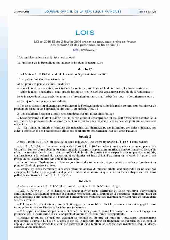 Journal officiel de la République française - N° 28 du 3