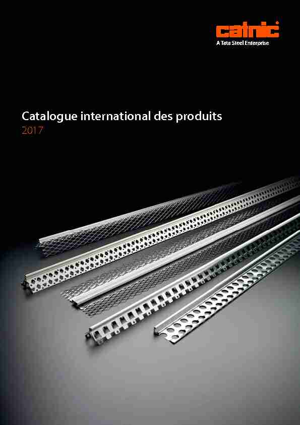 Catalogue international des produits