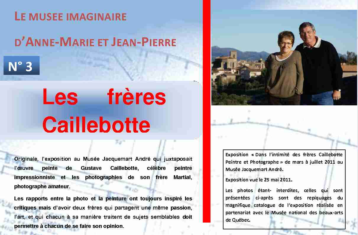 [PDF] LE MUSEE IMAGINAIRE DANNE-MARIE ET JEAN-PIERRE