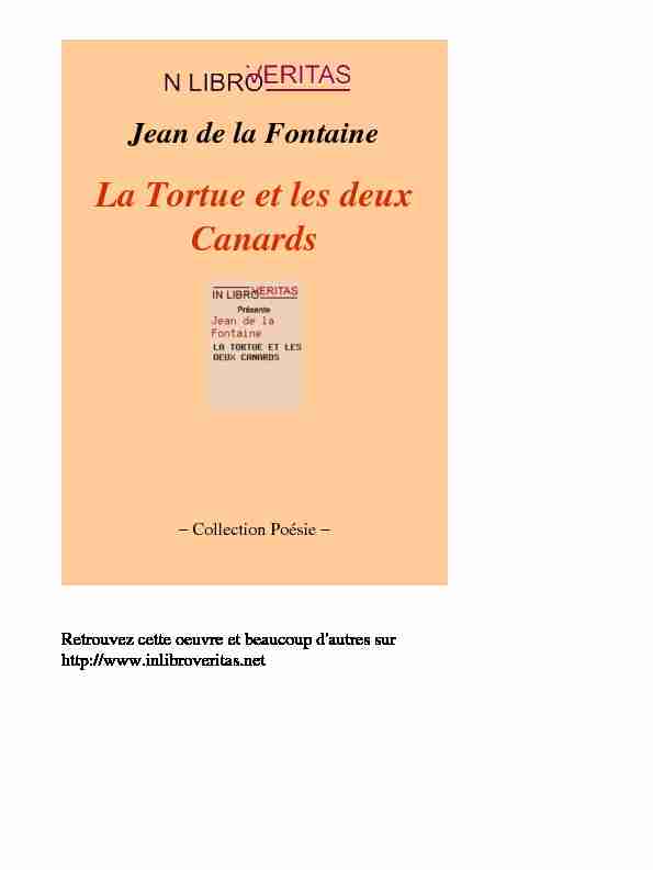 [PDF] La Tortue et les deux Canards - Livros Grátis