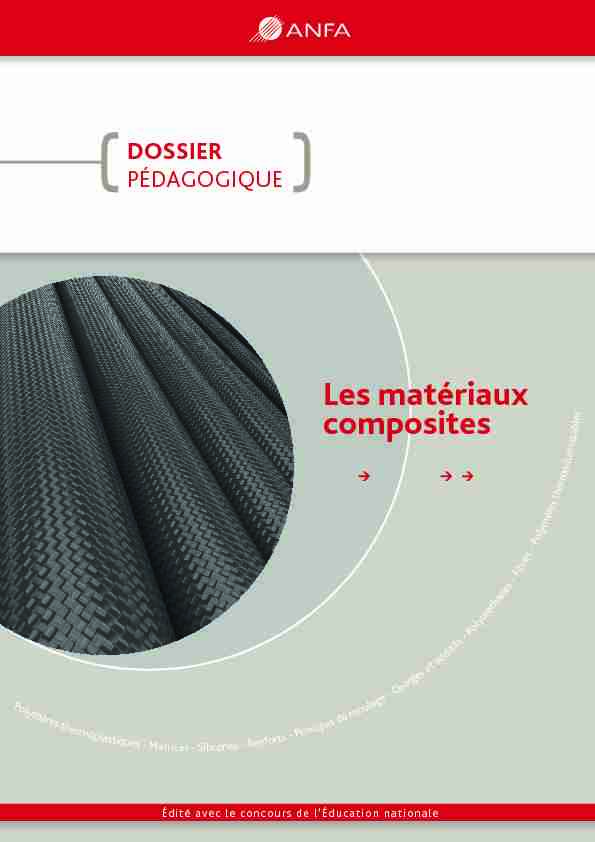 [PDF] Les matériaux composites - Educauto