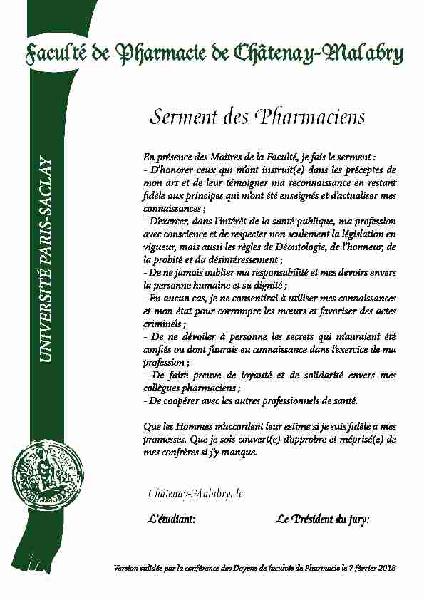 [PDF] PDF - la Faculté de Pharmacie de lUniversité Paris-Saclay