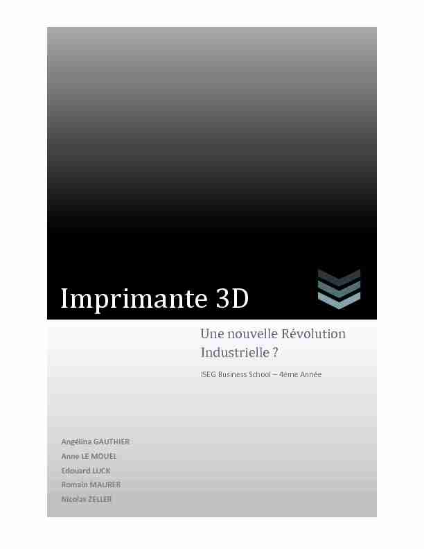 [PDF] Imprimante 3D - Audentia