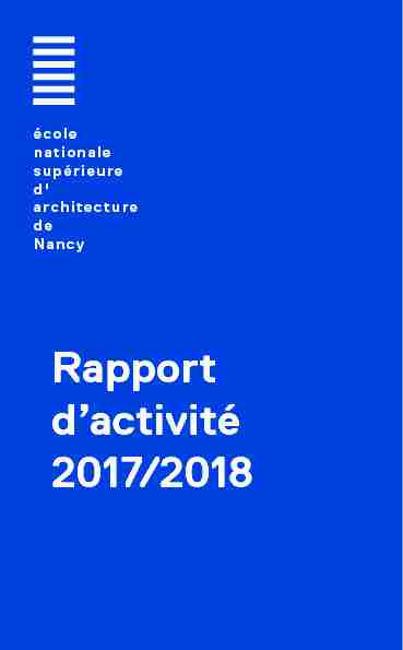 [PDF] Rapport dactivité 2017/2018