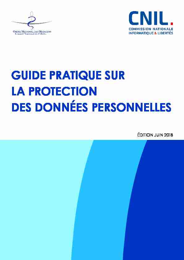 [PDF] Guide pratique sur la protection des données personnelles - CNIL