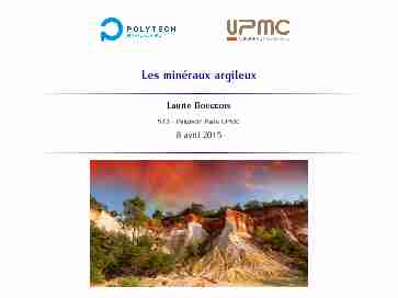 [PDF] Les minéraux argileux - Page personnelle de Laurie Bougeois