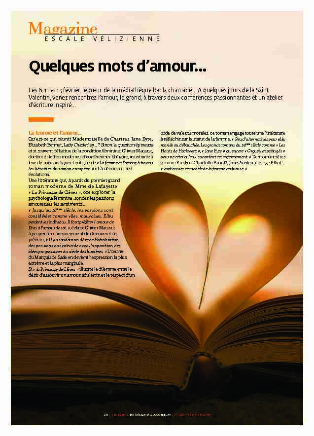 [PDF] Quelques mots damour - Les Romantiques